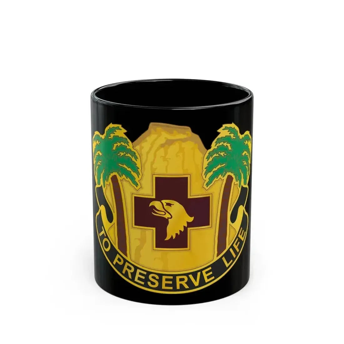 531st Hospital Center (U.S. Army) Black Coffee Mug 11oz - Go Mug Yourself