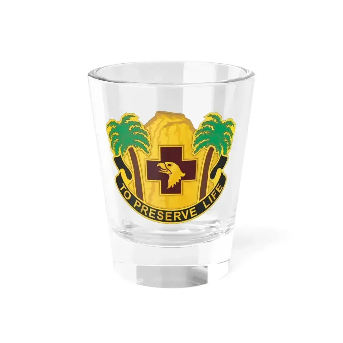 531st Hospital Center (U.S. Army) Shot Glass 1.5oz 1.5oz - Go Mug Yourself