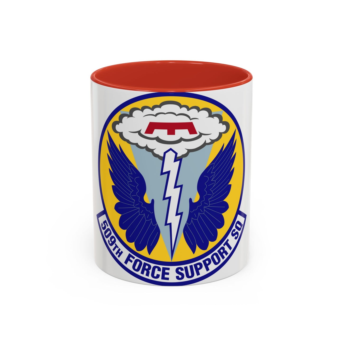 509th Force Support Squadron (U.S. Air Force) Accent Coffee Mug