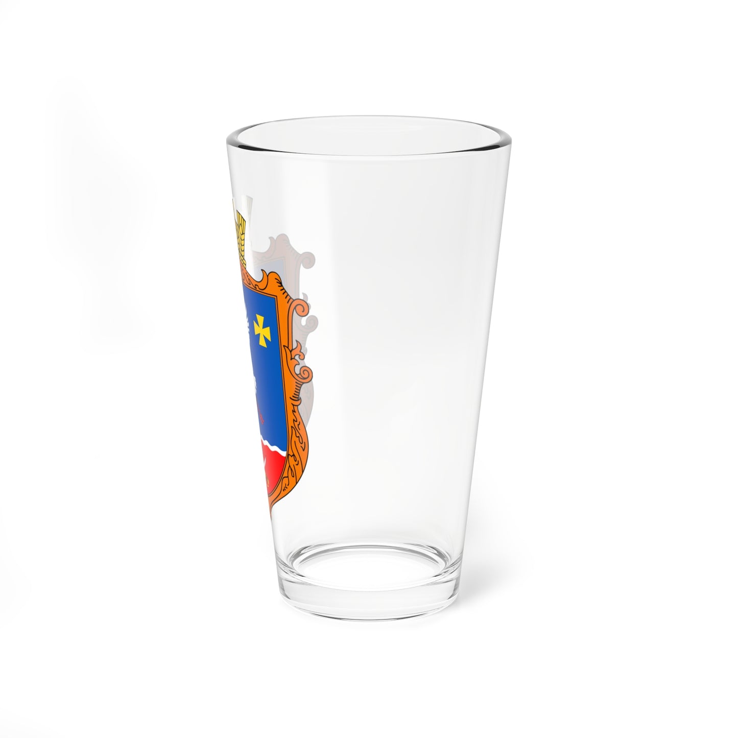 UKR Markushi Berdychivskyi UHT (Ukraine) (Coat of Arms) Pint Glass 16oz