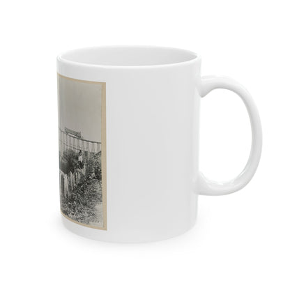 Bridge Over Running Water Creek Destroyed During The Civil War (U.S. Civil War) White Coffee Mug