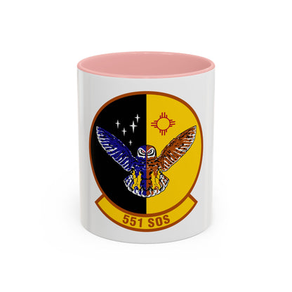 551 Special Operations Squadron (U.S. Air Force) Accent Coffee Mug