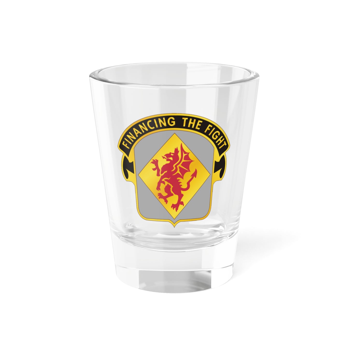 374 Finance Battalion (U.S. Army) Shot Glass 1.5oz