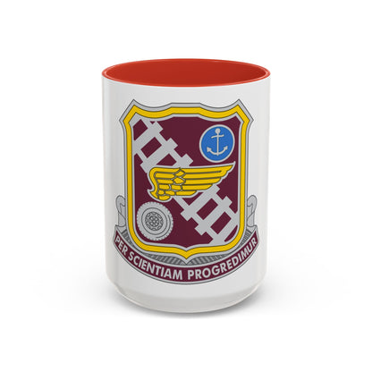 Transportation Center and School 2 (U.S. Army) Accent Coffee Mug