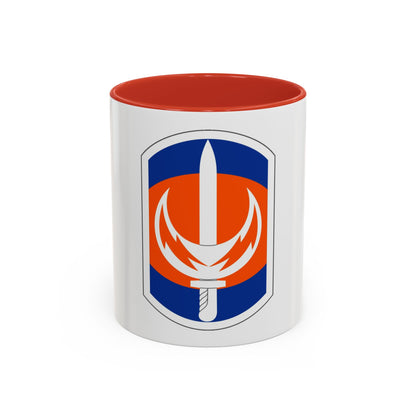 228 Signal Brigade (U.S. Army) Accent Coffee Mug