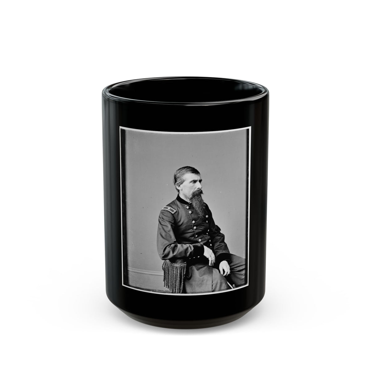 A.B. Underwood (U.S. Civil War) Black Coffee Mug