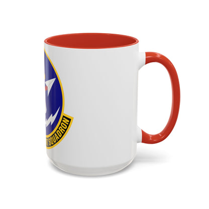 72d Force Support Squadron (U.S. Air Force) Accent Coffee Mug