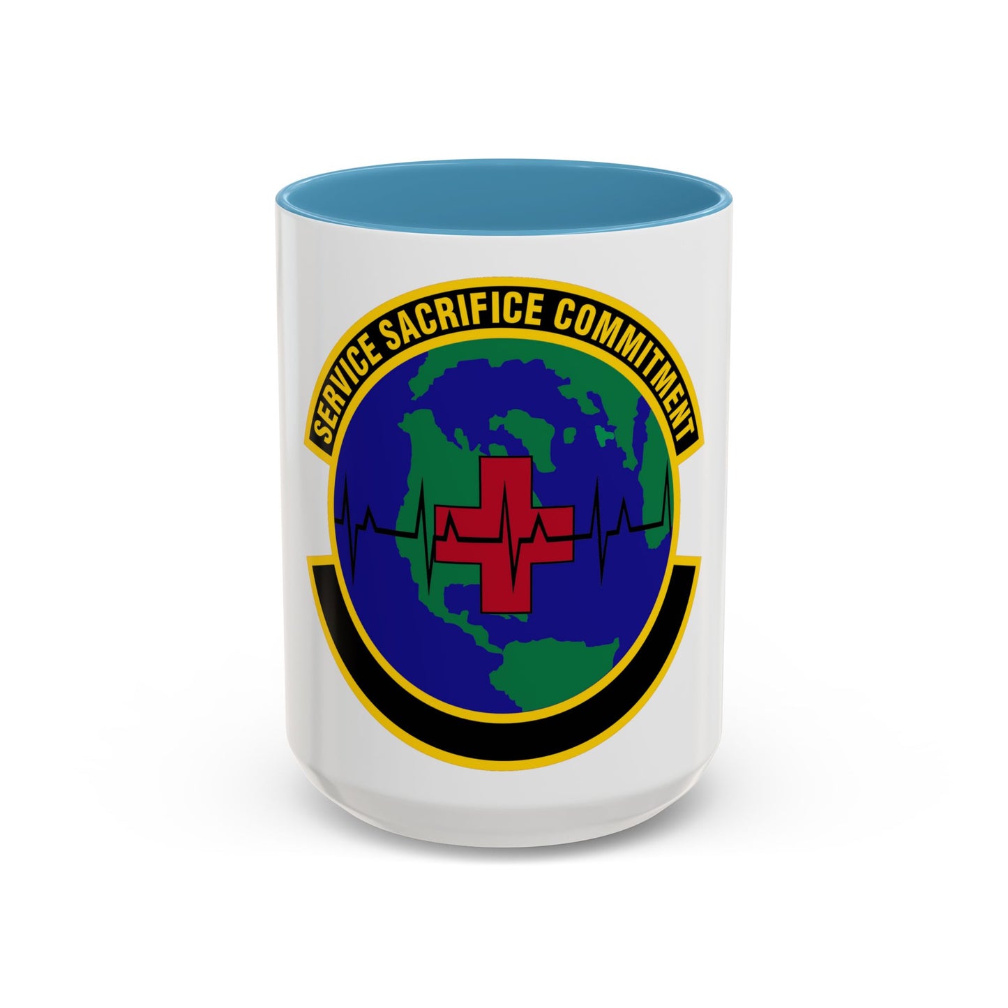 28 Operational Medical Readiness Squadron AFGSC (U.S. Air Force) Accent Coffee Mug