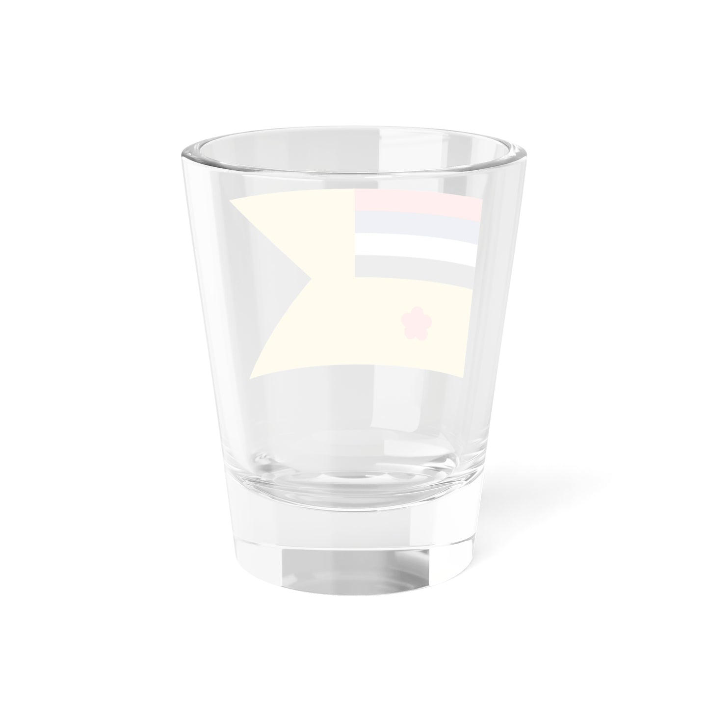 Flag of commodore of the Navy of Manchukuo (China) Shot Glass 1.5oz