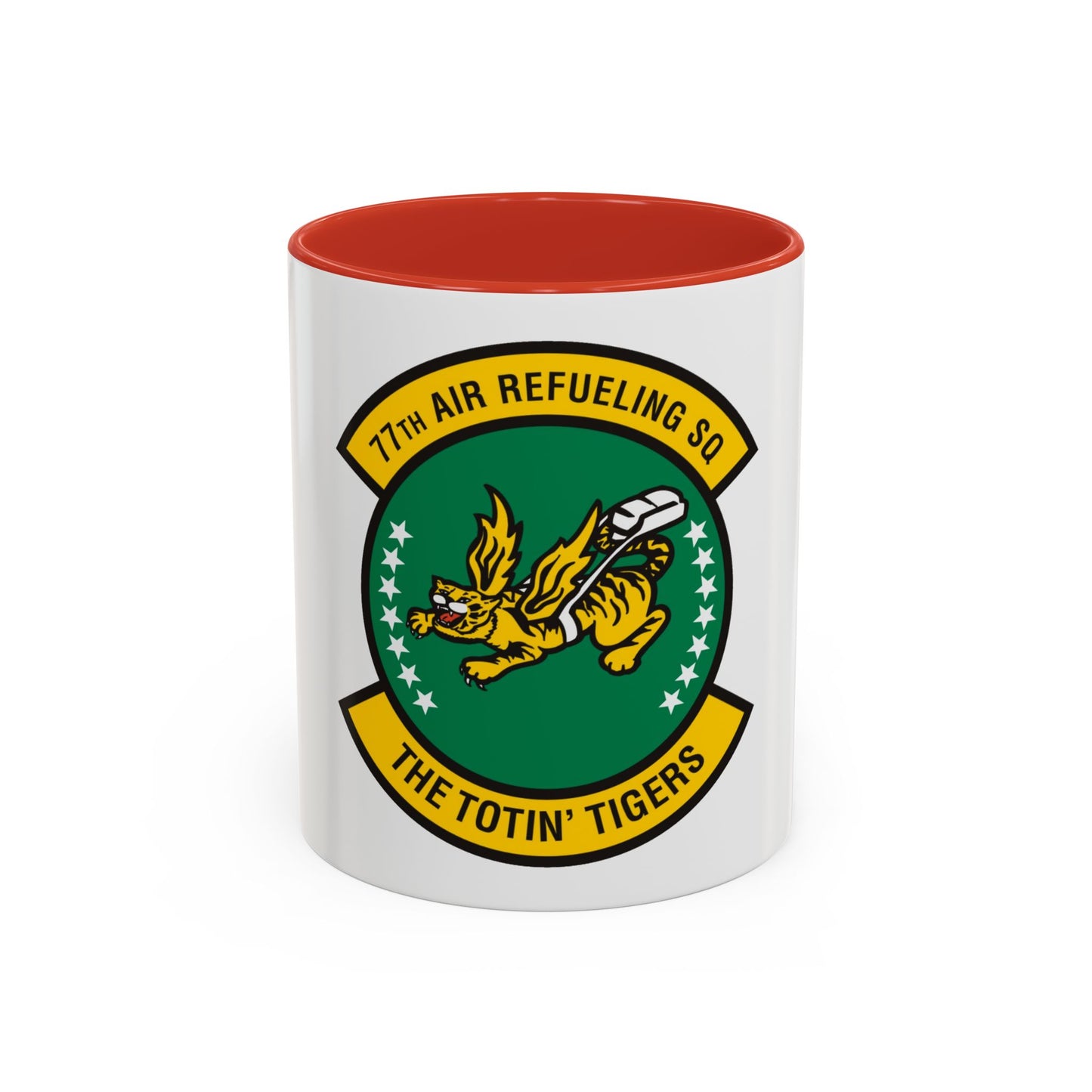 77 Air Refueling Squadron AFRC (U.S. Air Force) Accent Coffee Mug