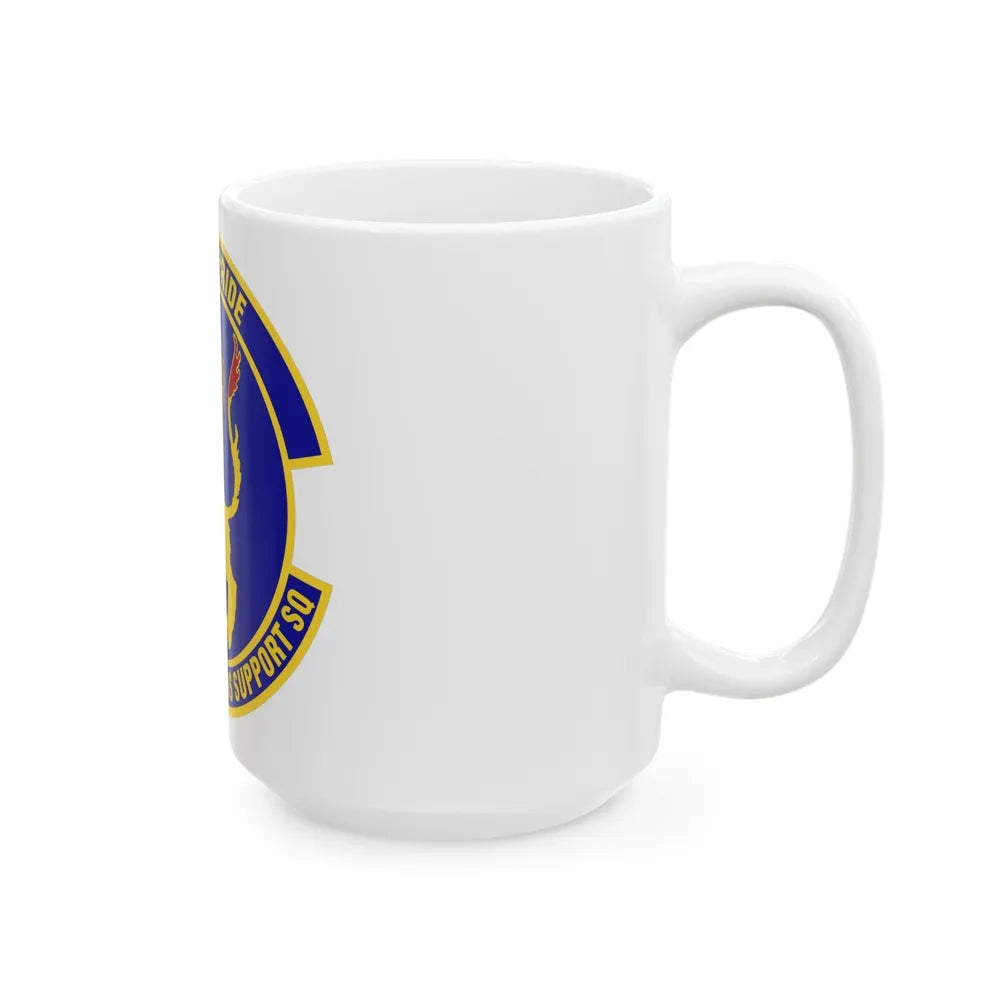 532d Expeditionary Operations Support Squadron (U.S. Air Force) White Coffee Mug-Go Mug Yourself