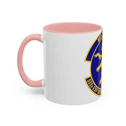 532d Expeditionary Operations Support Squadron (U.S. Air Force) Accent Coffee Mug - Go Mug Yourself