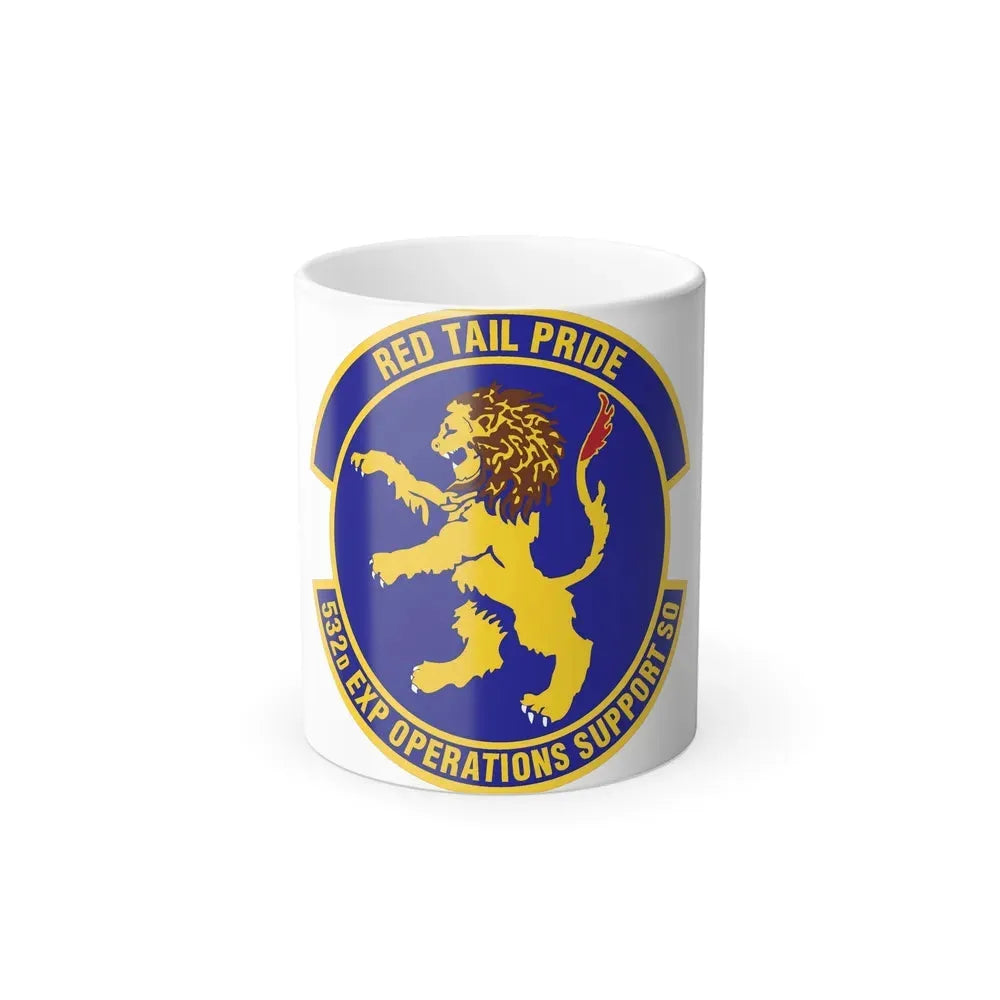 532d Expeditionary Operations Support Squadron (U.S. Air Force) Color Changing Coffee Mug 11oz - Go Mug Yourself
