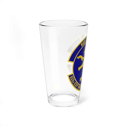 532d Expeditionary Operations Support Squadron (U.S. Air Force) Pint Glass 16oz - Go Mug Yourself