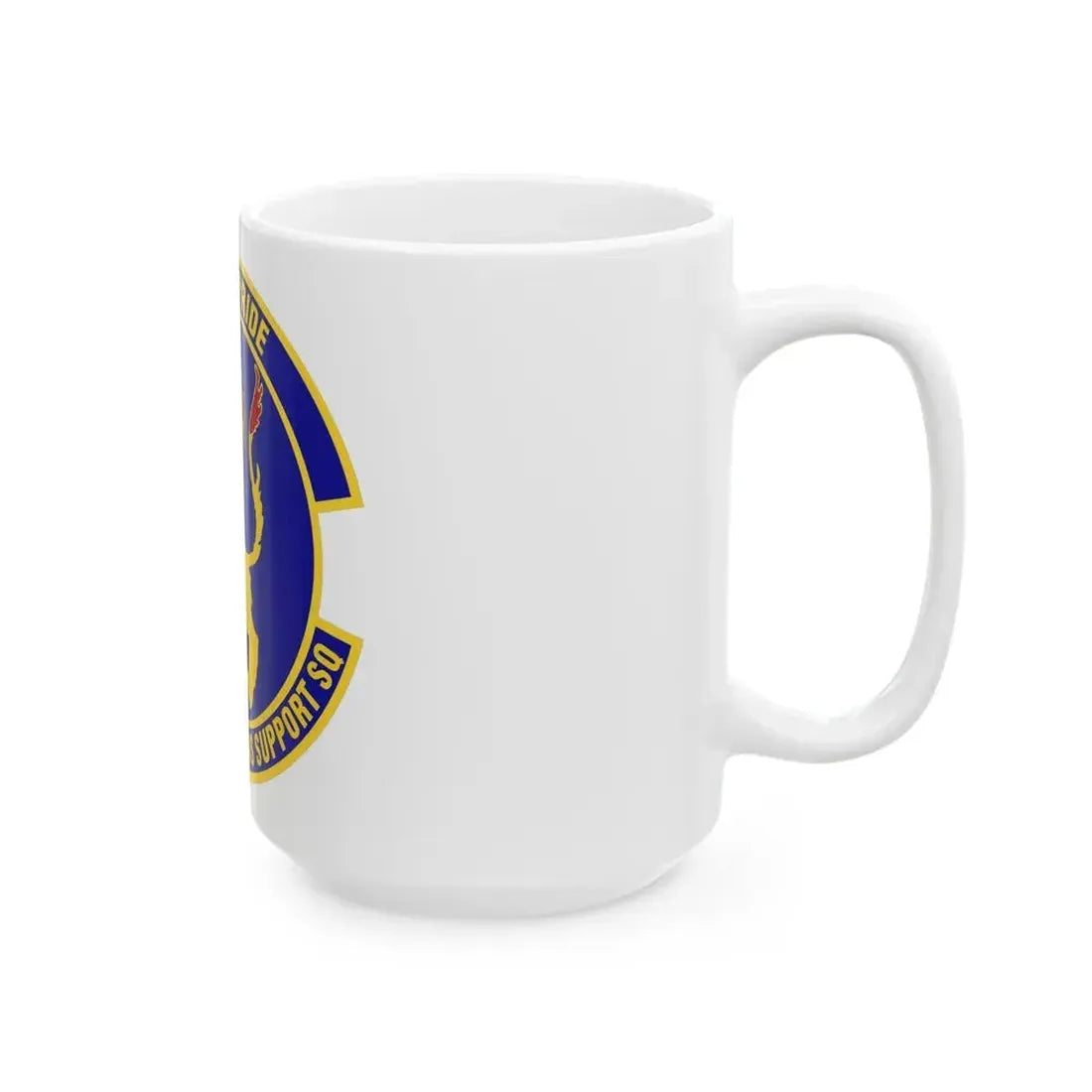 532d Expeditionary Operations Support Squadron (U.S. Air Force) White Coffee Mug - Go Mug Yourself