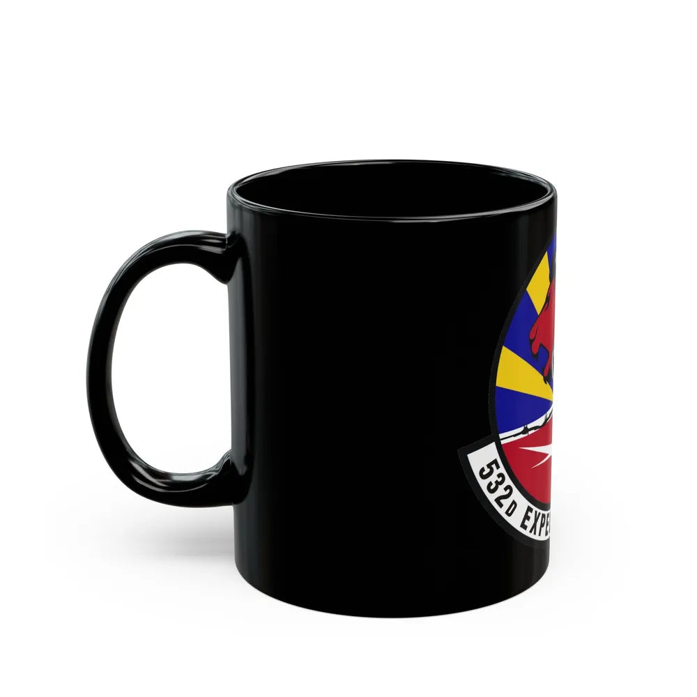 532d Expeditionary Security Forces Squadron (U.S. Air Force) Black Coffee Mug-Go Mug Yourself