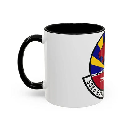 532d Expeditionary Security Forces Squadron (U.S. Air Force) Accent Coffee Mug - Go Mug Yourself
