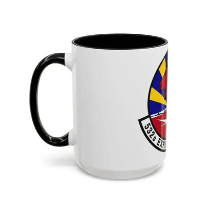 532d Expeditionary Security Forces Squadron (U.S. Air Force) Accent Coffee Mug - Go Mug Yourself