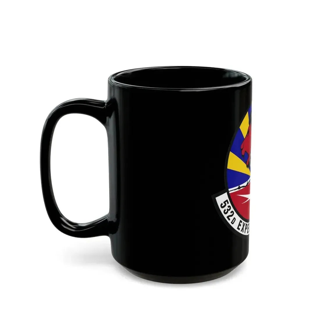 532d Expeditionary Security Forces Squadron (U.S. Air Force) Black Coffee Mug - Go Mug Yourself