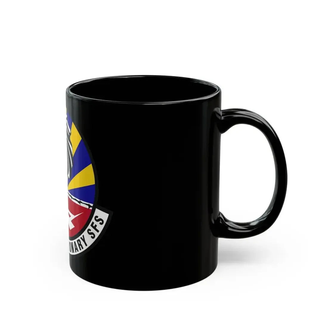 532d Expeditionary Security Forces Squadron (U.S. Air Force) Black Coffee Mug - Go Mug Yourself