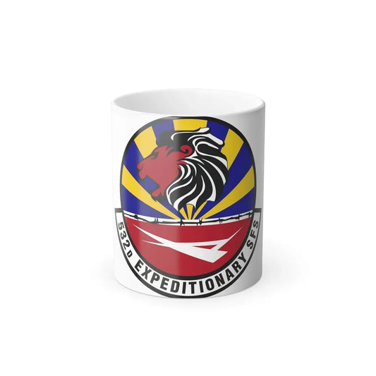532d Expeditionary Security Forces Squadron (U.S. Air Force) Color Changing Coffee Mug 11oz - Go Mug Yourself