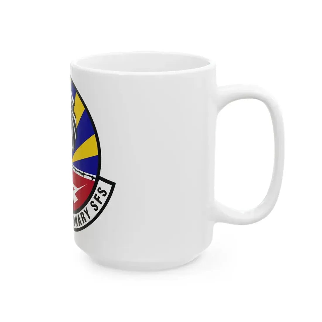 532d Expeditionary Security Forces Squadron (U.S. Air Force) White Coffee Mug - Go Mug Yourself
