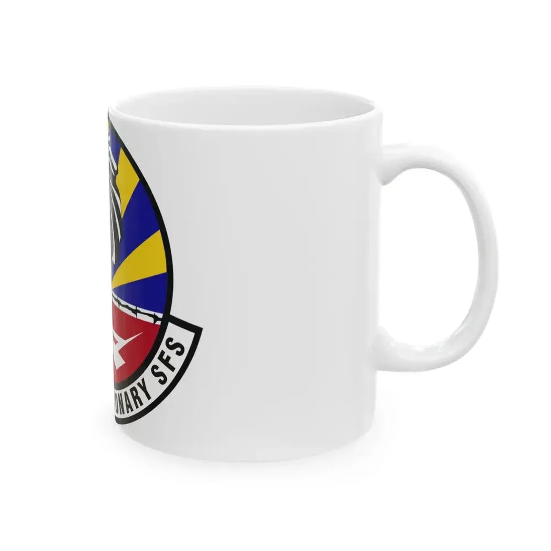 532d Expeditionary Security Forces Squadron (U.S. Air Force) White Coffee Mug - Go Mug Yourself