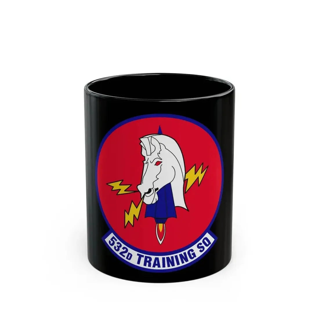 532d Training Squadron (U.S. Air Force) Black Coffee Mug 11oz - Go Mug Yourself