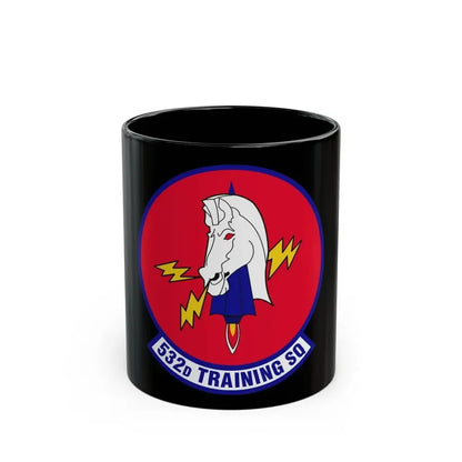 532d Training Squadron (U.S. Air Force) Black Coffee Mug 11oz - Go Mug Yourself