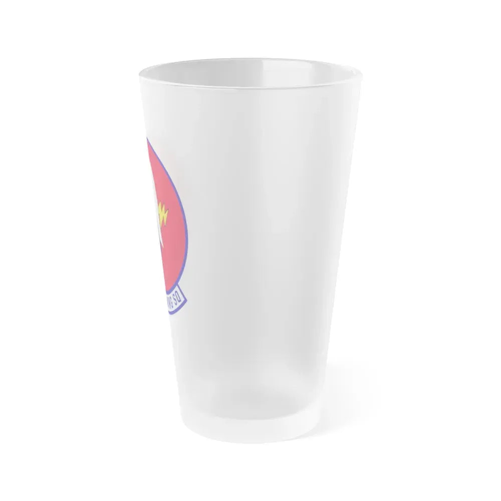 532d Training Squadron (U.S. Air Force) Frosted Pint Glass 16oz - Go Mug Yourself