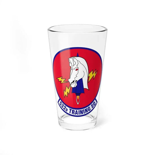 532d Training Squadron (U.S. Air Force) Pint Glass 16oz 16oz - Go Mug Yourself