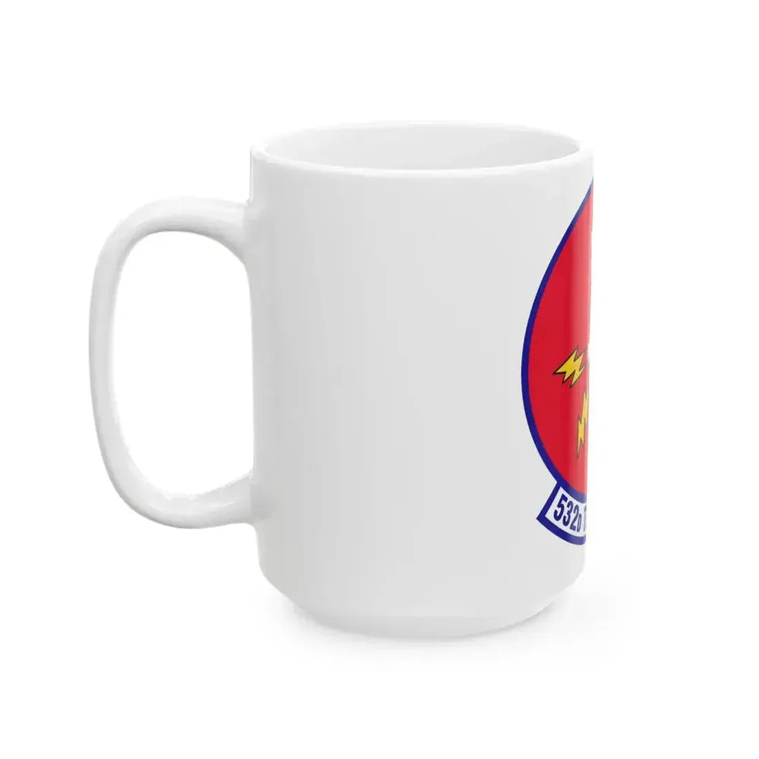 532d Training Squadron (U.S. Air Force) White Coffee Mug - Go Mug Yourself
