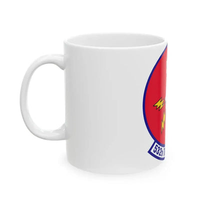 532d Training Squadron (U.S. Air Force) White Coffee Mug - Go Mug Yourself
