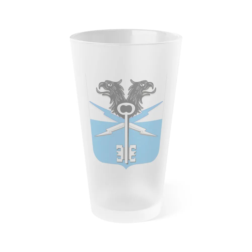 533 Military Intelligence Battalion 2 (U.S. Army) Frosted Pint Glass 16oz-Go Mug Yourself