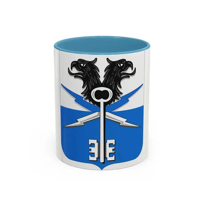 533 Military Intelligence Battalion 2 (U.S. Army) Accent Coffee Mug 11oz Light Blue - Go Mug Yourself