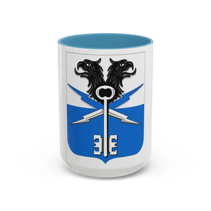533 Military Intelligence Battalion 2 (U.S. Army) Accent Coffee Mug 15oz Light Blue - Go Mug Yourself