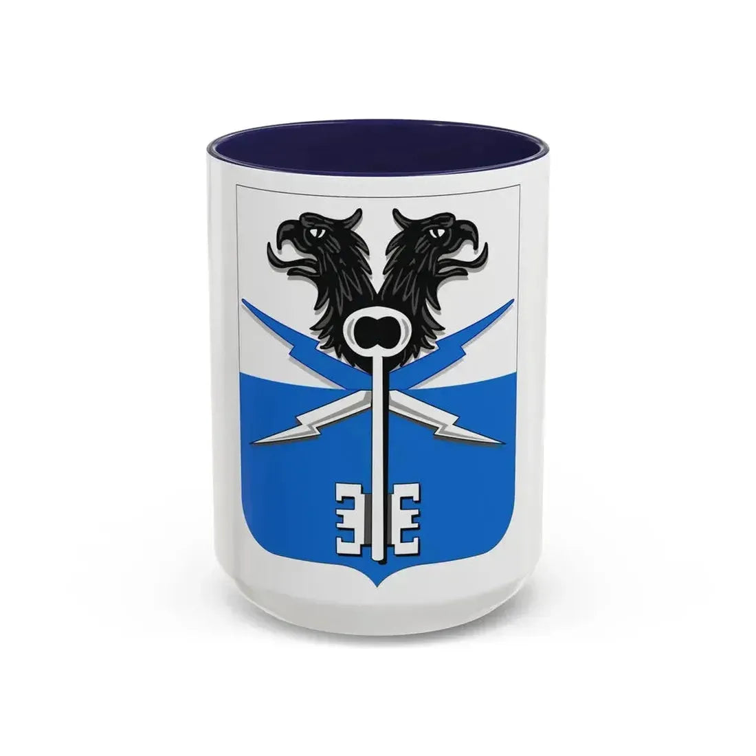 533 Military Intelligence Battalion 2 (U.S. Army) Accent Coffee Mug 15oz Navy - Go Mug Yourself