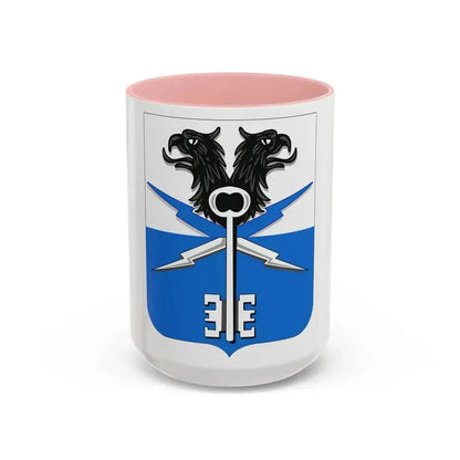 533 Military Intelligence Battalion 2 (U.S. Army) Accent Coffee Mug 15oz Pink - Go Mug Yourself