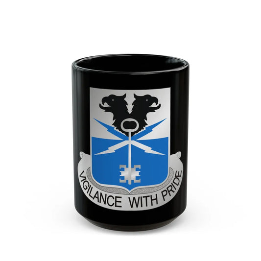 533 Military Intelligence Battalion (U.S. Army) Black Coffee Mug-15oz-Go Mug Yourself