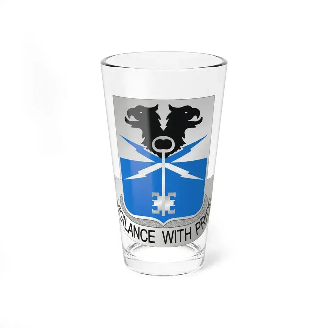 533 Military Intelligence Battalion (U.S. Army) Pint Glass 16oz - Go Mug Yourself