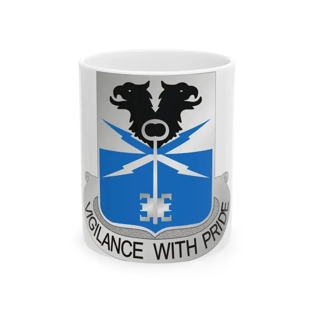 533 Military Intelligence Battalion (U.S. Army) White Coffee Mug 11oz - Go Mug Yourself