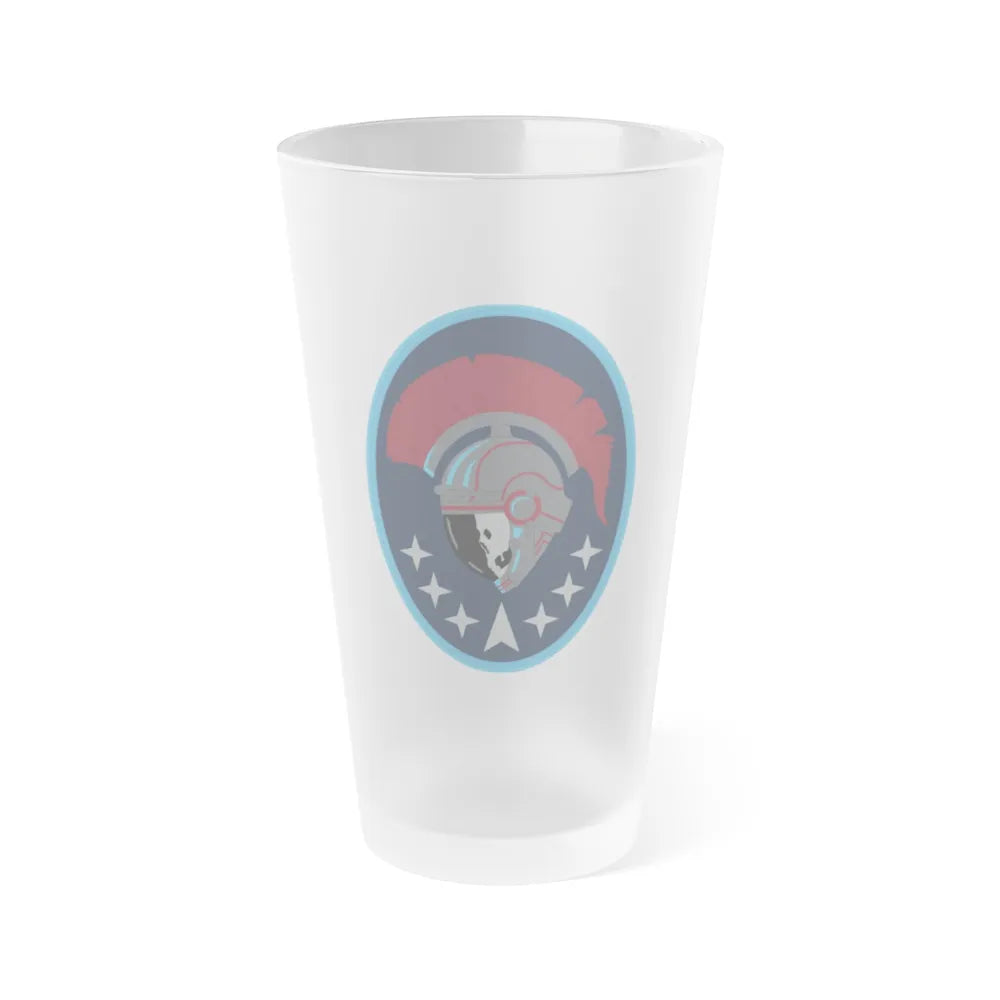 533 Training Squadron (U.S. Space Force) Frosted Pint Glass 16oz-Go Mug Yourself