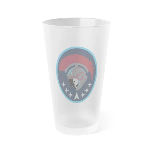 533 Training Squadron (U.S. Space Force) Frosted Pint Glass 16oz Default Title - Go Mug Yourself