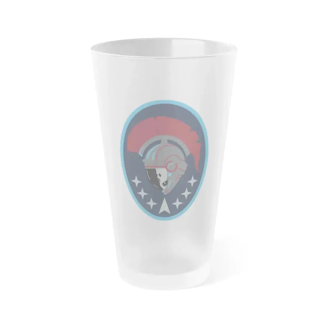 533 Training Squadron (U.S. Space Force) Frosted Pint Glass 16oz Default Title - Go Mug Yourself