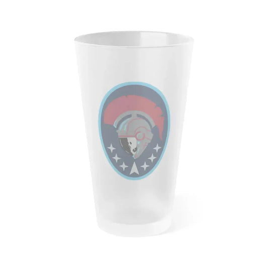 533 Training Squadron (U.S. Space Force) Frosted Pint Glass 16oz Default Title - Go Mug Yourself