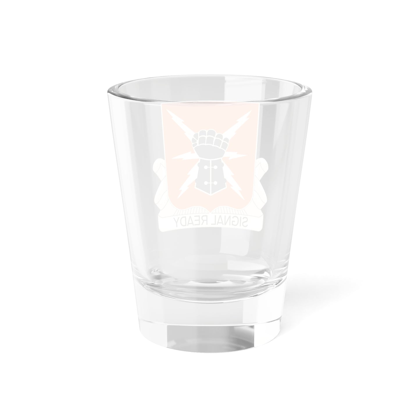 Verre à liqueur du 38e bataillon de transmission (armée américaine) 1,5 oz