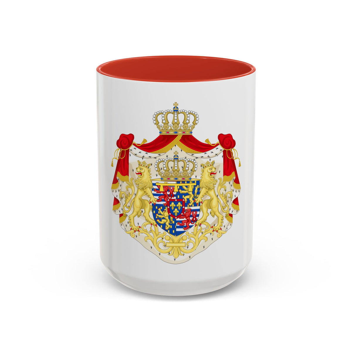 Greater coat of arms of the Hereditary Grand Duke of Luxembourg (2000) - Accent Coffee Mug