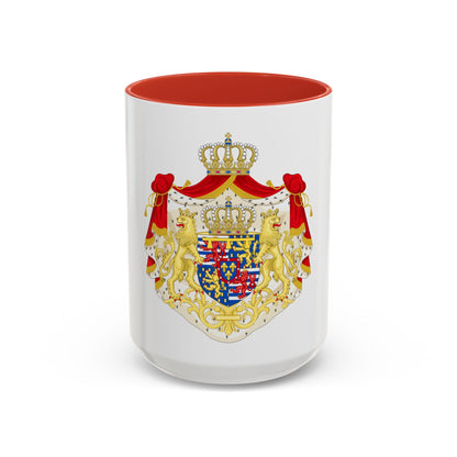 Greater coat of arms of the Hereditary Grand Duke of Luxembourg (2000) - Accent Coffee Mug
