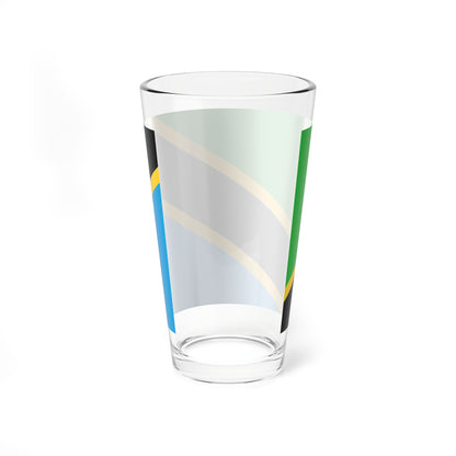 Flag of Tanzania (Tanzania) Pint Glass 16oz