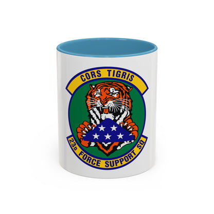 23d Force Support Squadron (U.S. Air Force) Accent Coffee Mug